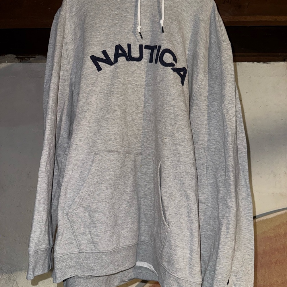 Nautica Heather Gray Men's Hoodie